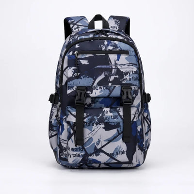 Schooltas Met Abstracte Print - WhizPak