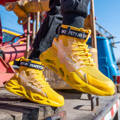 Werkschoenen met stalen neus