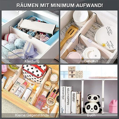 Verstelbare Ladeverdelers: Maximaliseer Ruimte en Minimaliseer Rommel!