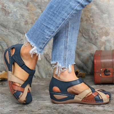 Elvora - Vintage Comfort Sandalen