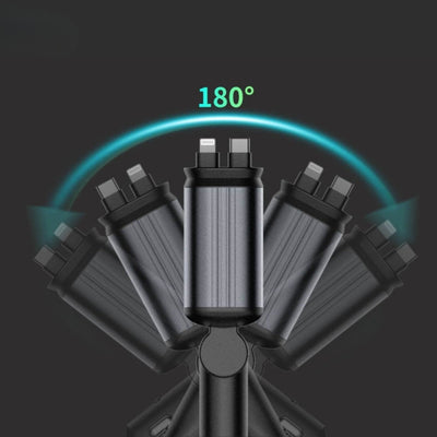 AutoCharge - 4-in-1 Snellader met RGB Sterrenhemel