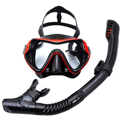 Snorkel Set - Luxe Duikmasker Met 180° Panoramisch Zicht