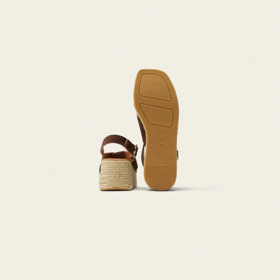 Platform Espadriller med Leopardprint