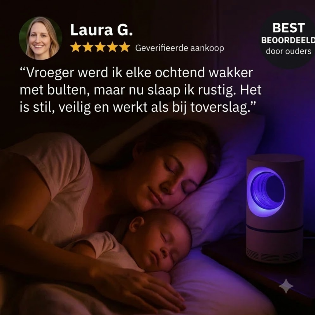 Muggenlamp - UV-licht met stille werking