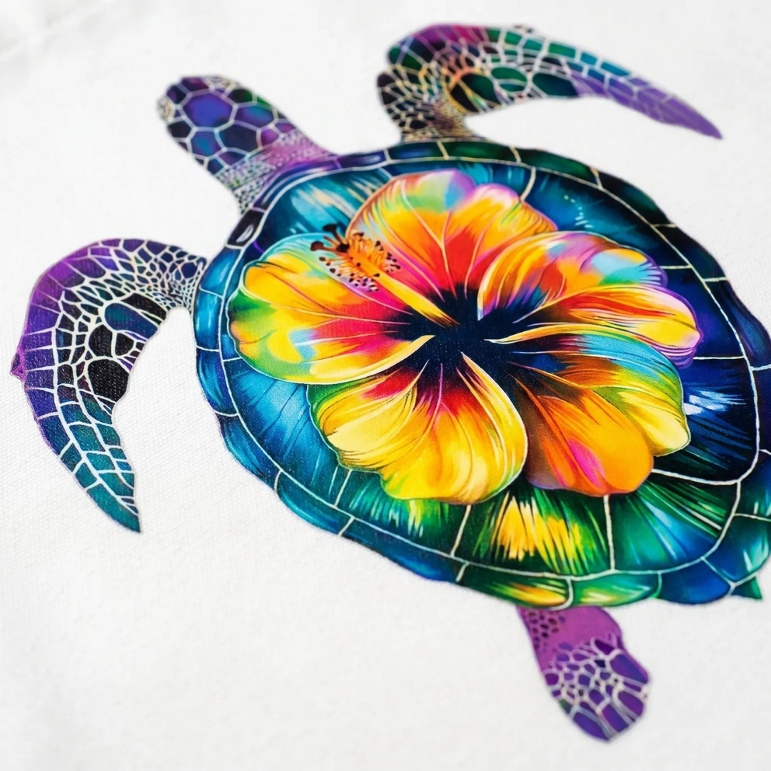 Bedrukte Casual Schoudertas Met Schildpad Print