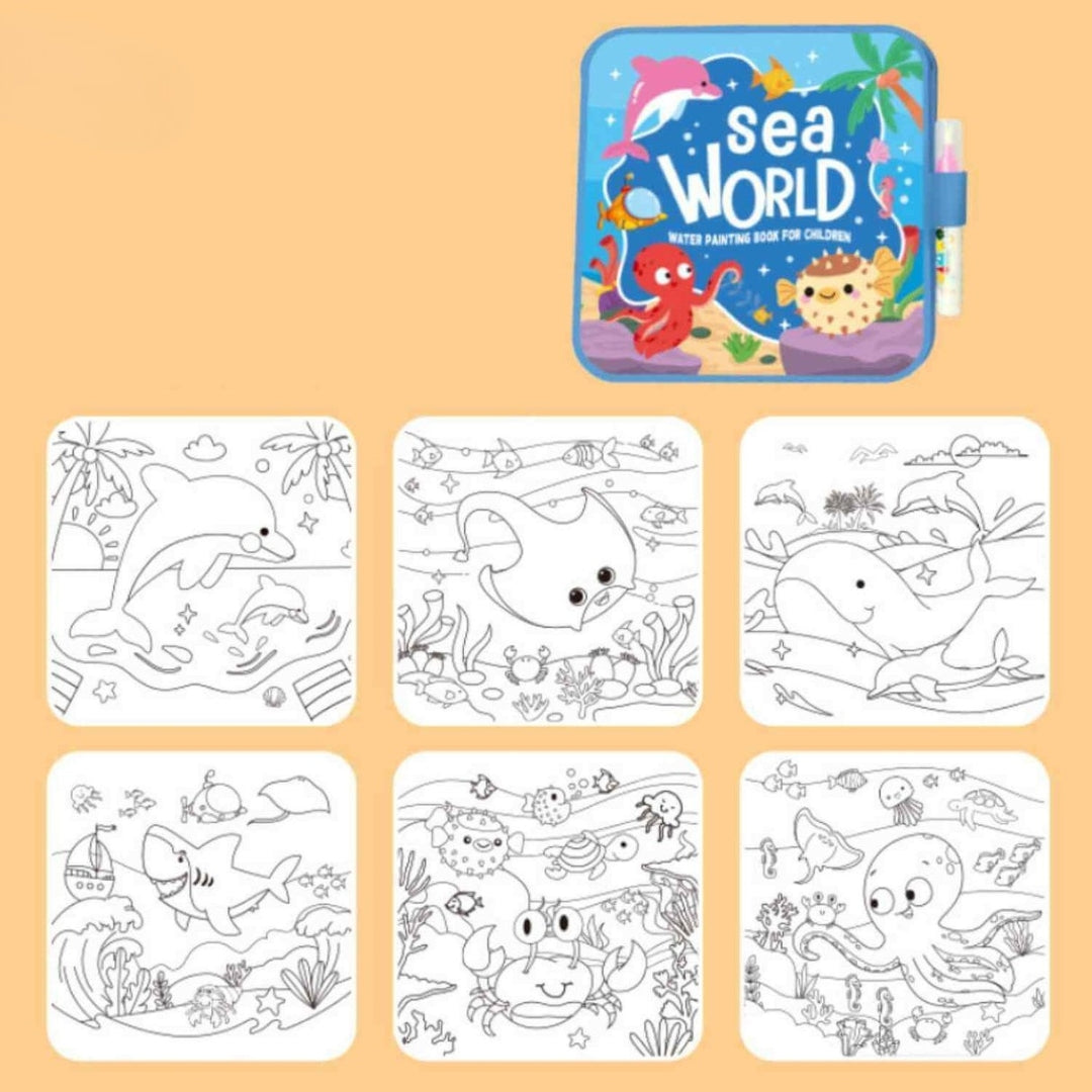 Herbruikbaar Water Kleurboek Voor Kinderen - AquaDoodle