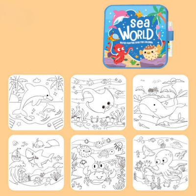 Herbruikbaar Water Kleurboek Voor Kinderen - AquaDoodle