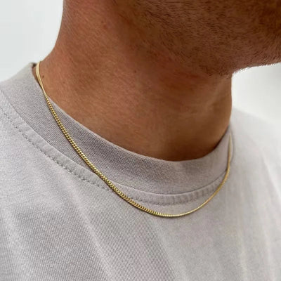 Gouden Ketting - Minimalistische Schakelketting - Auroven