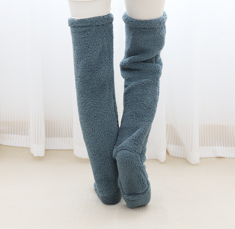 FuzzyFeet™ - Warme Lange Pluche Sokken