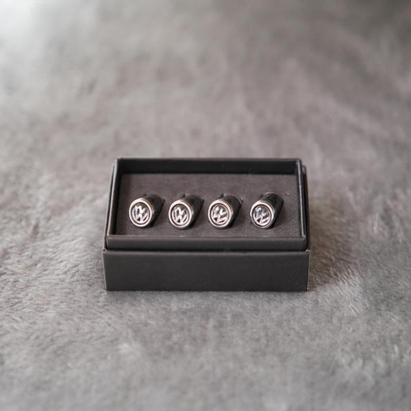 Capuchons de valve de pneu en fibre de carbone – Kit de protection de roue étanche