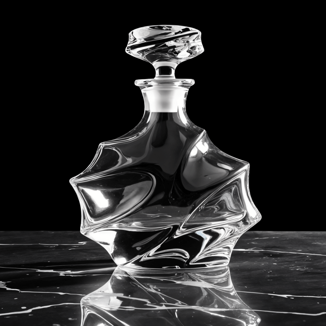 Noble Oak  - Whisky Decanter - Handgemaakt Kristal & Luxe Design