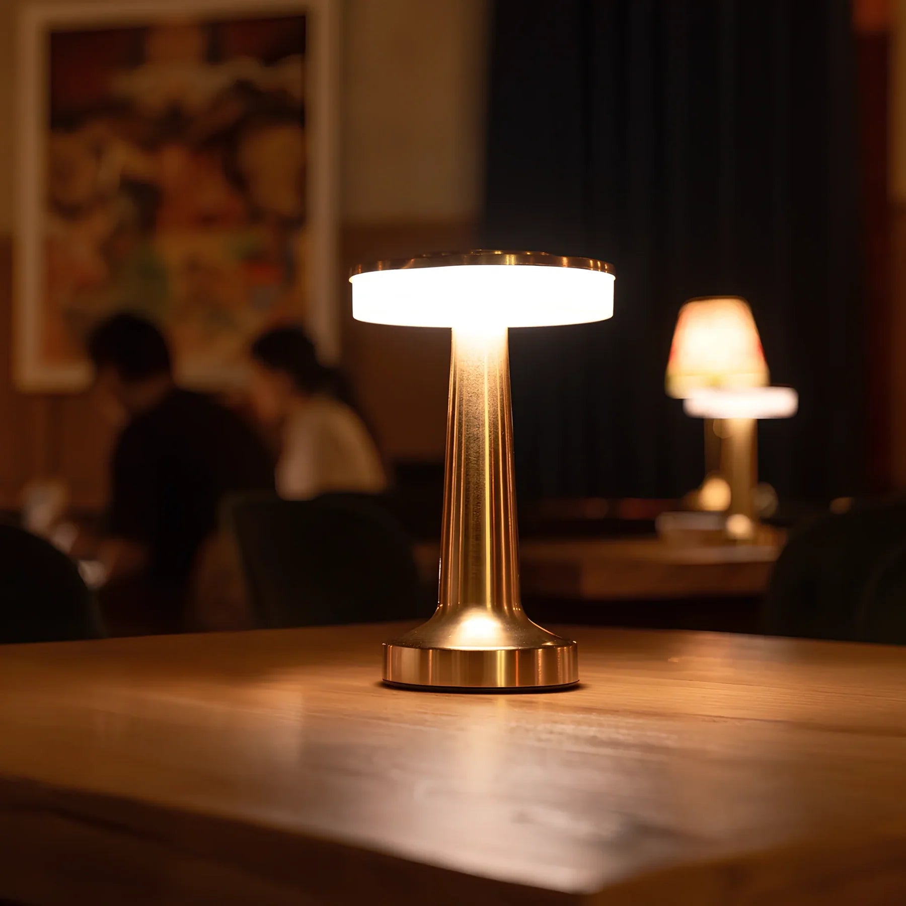 Tafellamp - Draadloze Retro Sfeerlamp - Veloura