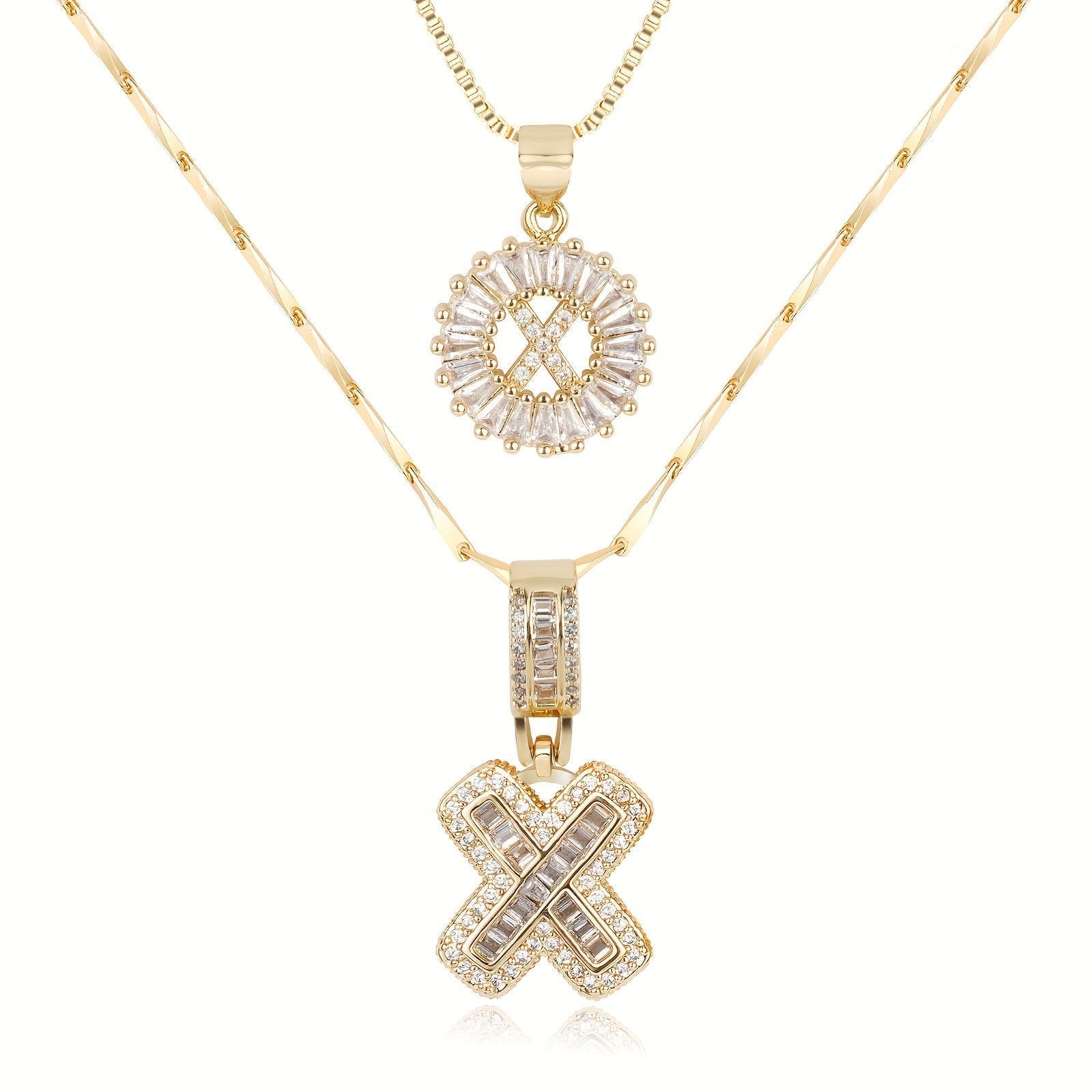 GemLetter Ketting - Initiaal Hanger met Luxe Glans