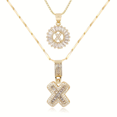 GemLetter Ketting - Initiaal Hanger met Luxe Glans