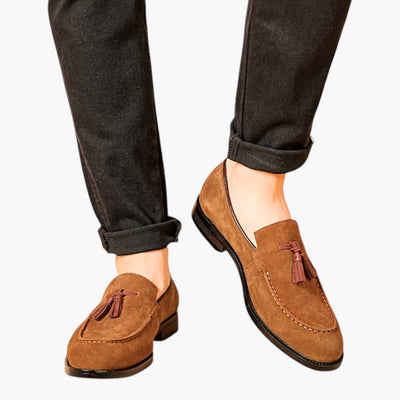 Heren Loafers - Instappers met Kwastje en Rubberen Zool