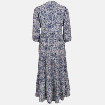 Lange Gelaagde Maxi Jurk met Bloemenprint - Florienne