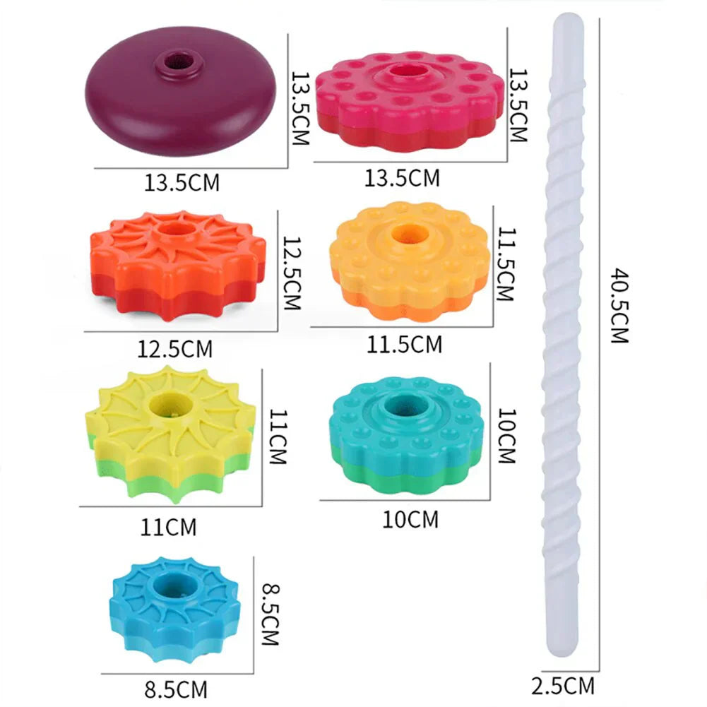 Regenboog Magische Stapeltoren™ (5 Stuks)