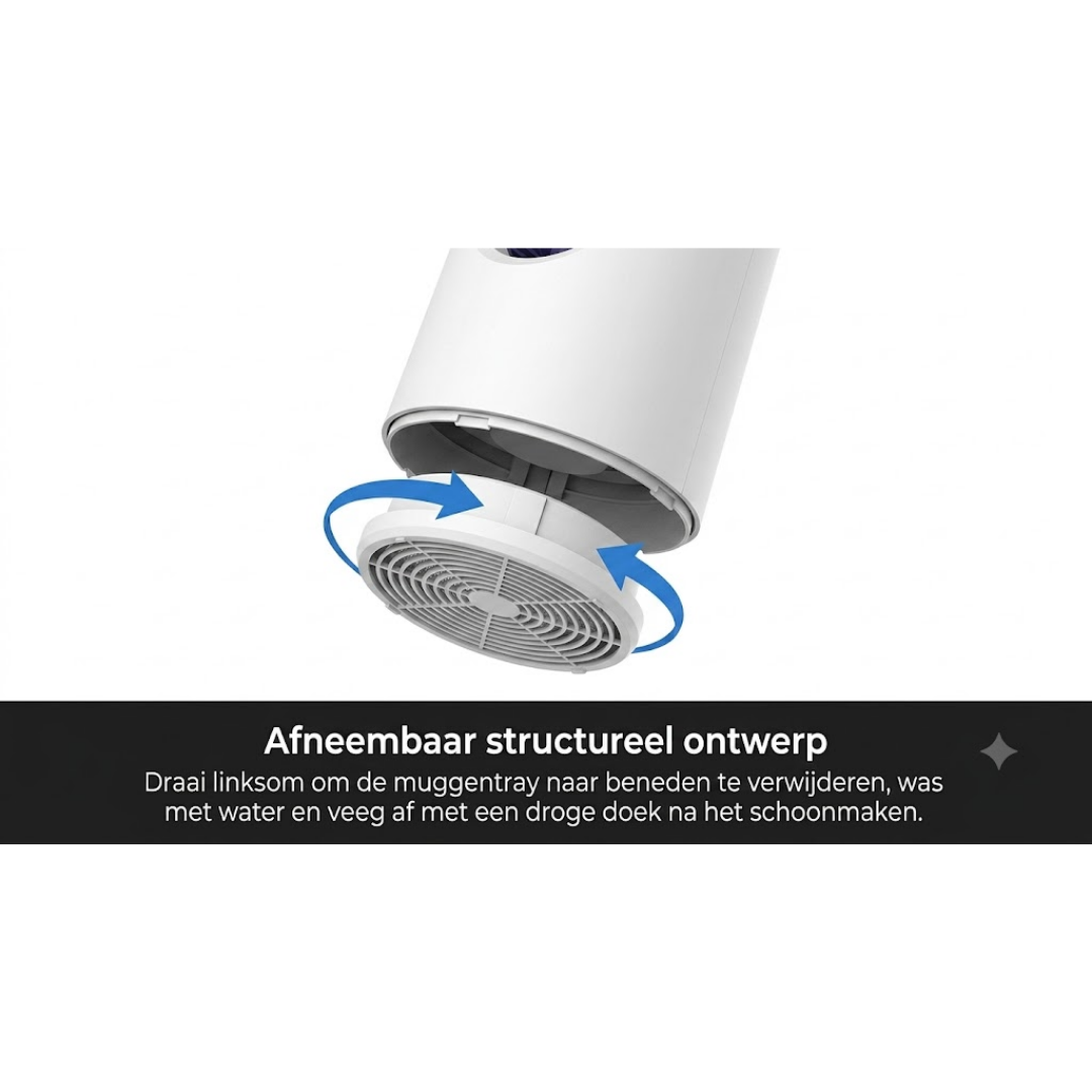 Muggenlamp - UV-licht met stille werking