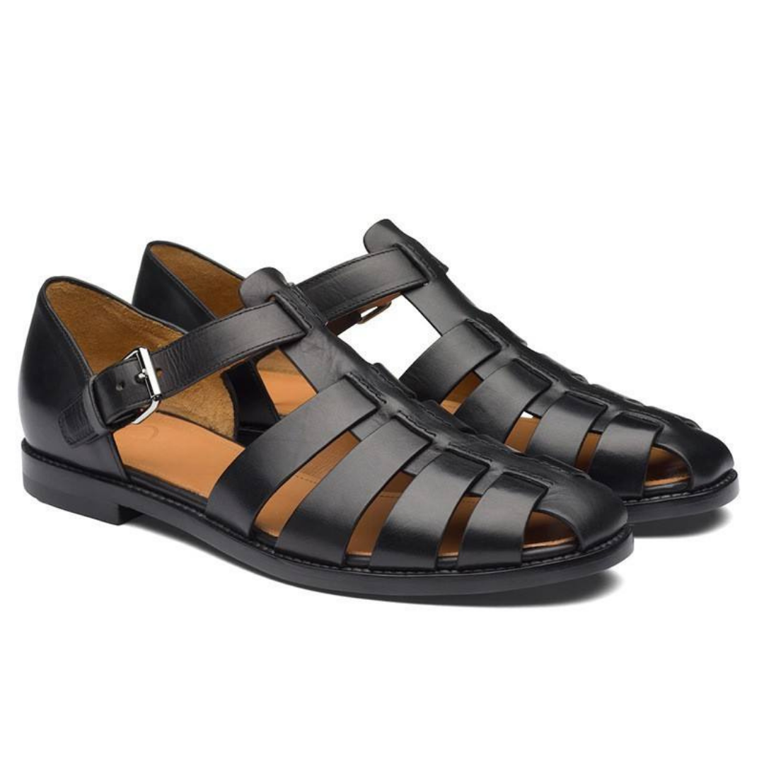 Premium Herresandaler med Hæl