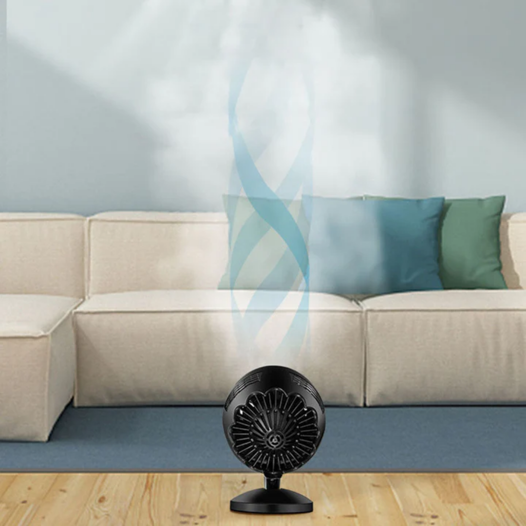 Draagbare Ventilator - Compacte USB Ventilator met Dubbele Bladen