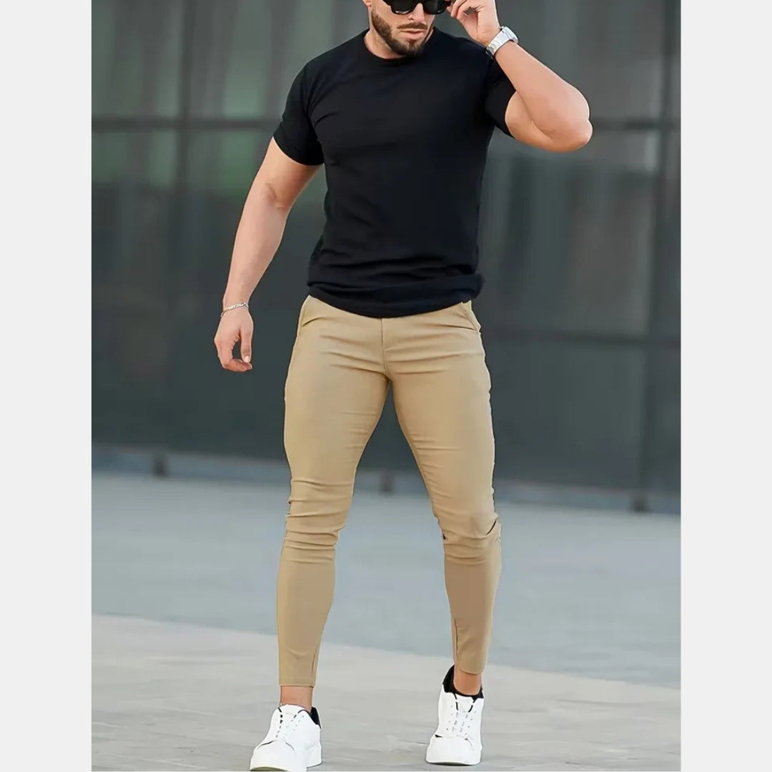 Chino - Slim Fit Voor Heren - UrbanFlex