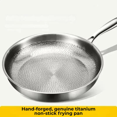 Titanium Pan - Gehamerde Anti Aanbak Koekenpan