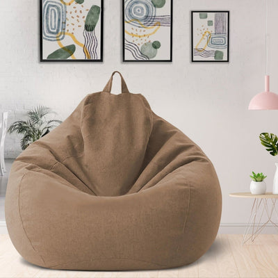 MYHOME® - Linnen Zitzak - Ergonomisch, Stijlvol en Comfortabel