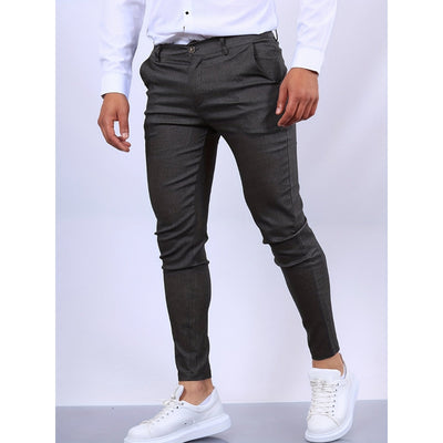 Heren Skinny Chino - Moderne Slim Fit Broek