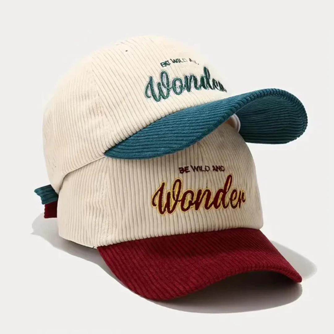 Baseball Cap met Geborduurde Letters - StreetPeak