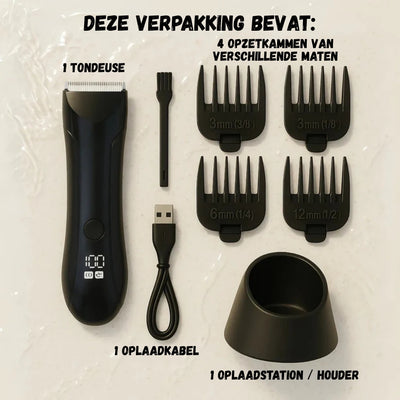 TrimGuard - Intieme Tondeuse voor Mannen