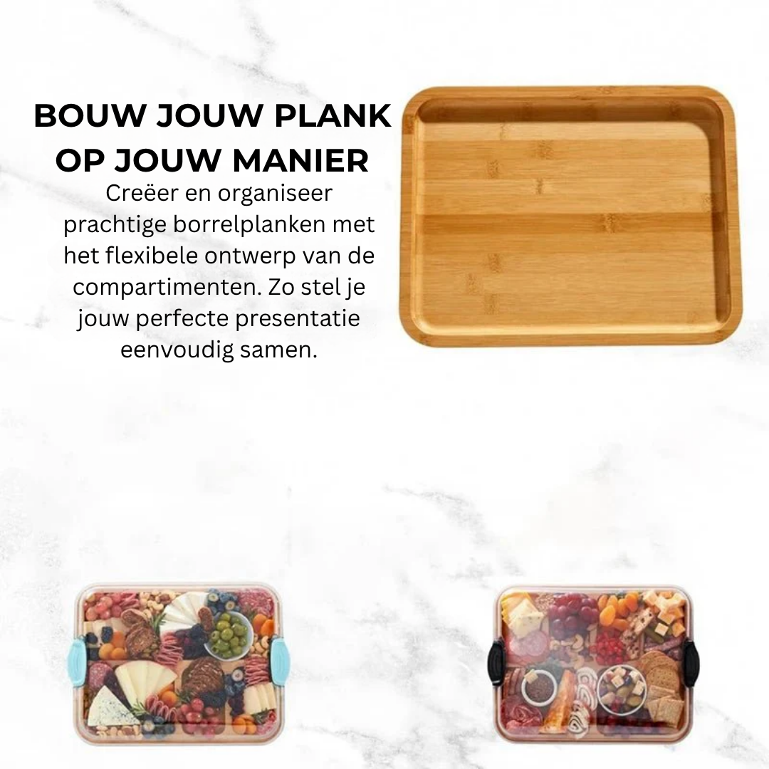 Snijplank - Snackplank met Opbergvakken - VersaBoard