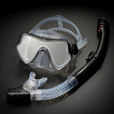 Snorkel Set - Luxe Duikmasker Met 180° Panoramisch Zicht
