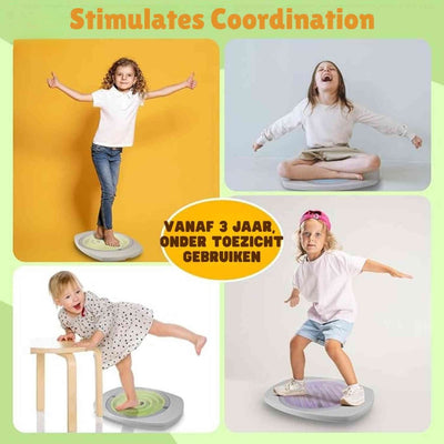 Balancio Bordspel - Sensorisch Balance Spel met Doolhof Uitdagingen - Kidvoro