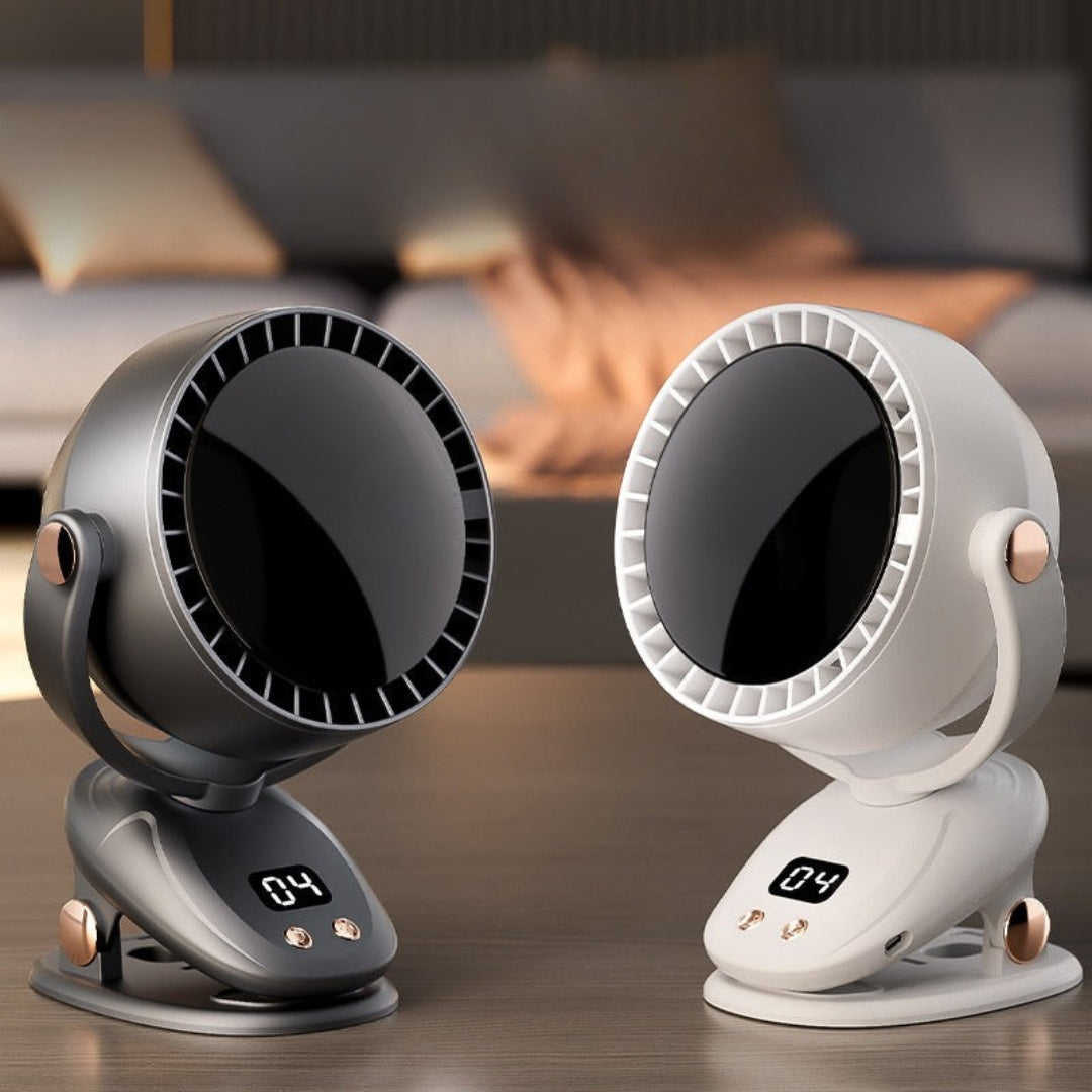 Bladloze Ventilator - Draadloze Digitale Luchtkoeler