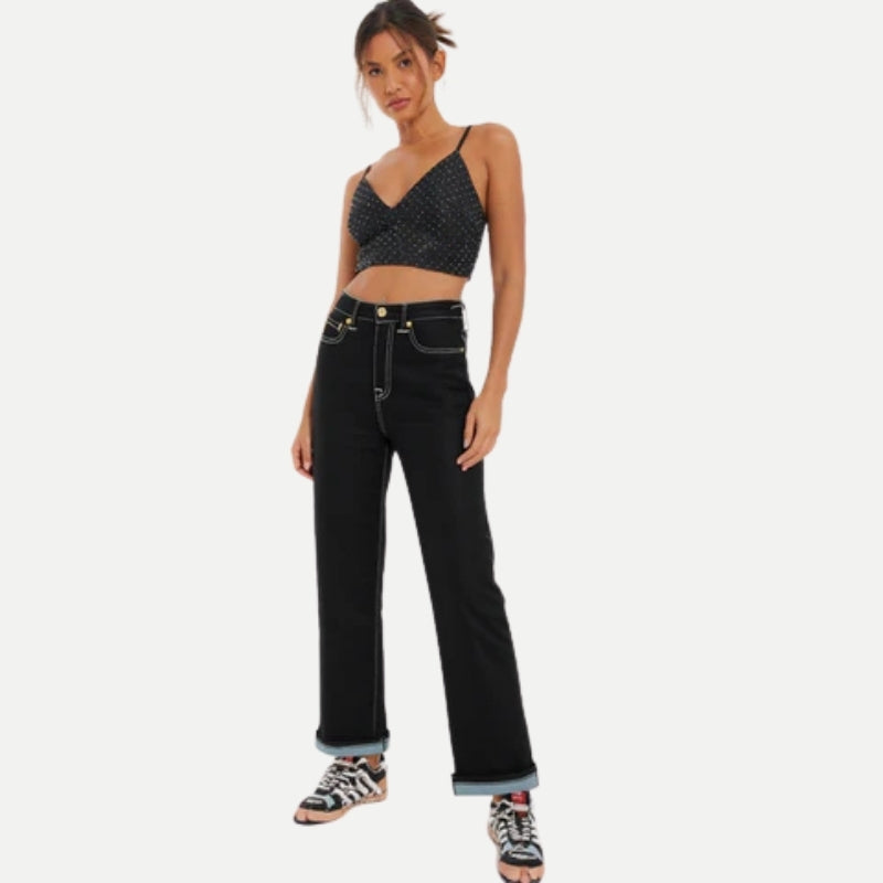 Street Jeans - Retro Wide Leg Pasvorm - Urbanix