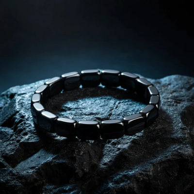 Energie armband met hematiet