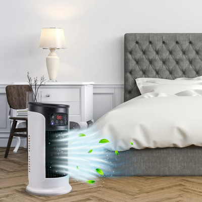 Draagbare Luchtkoeler Kolomventilator voor Thuis - BreezeFlow