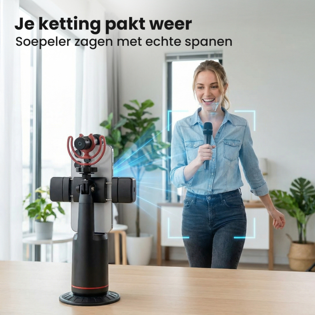 Support Téléphone - Suivi Automatique & Filming Mains Libres