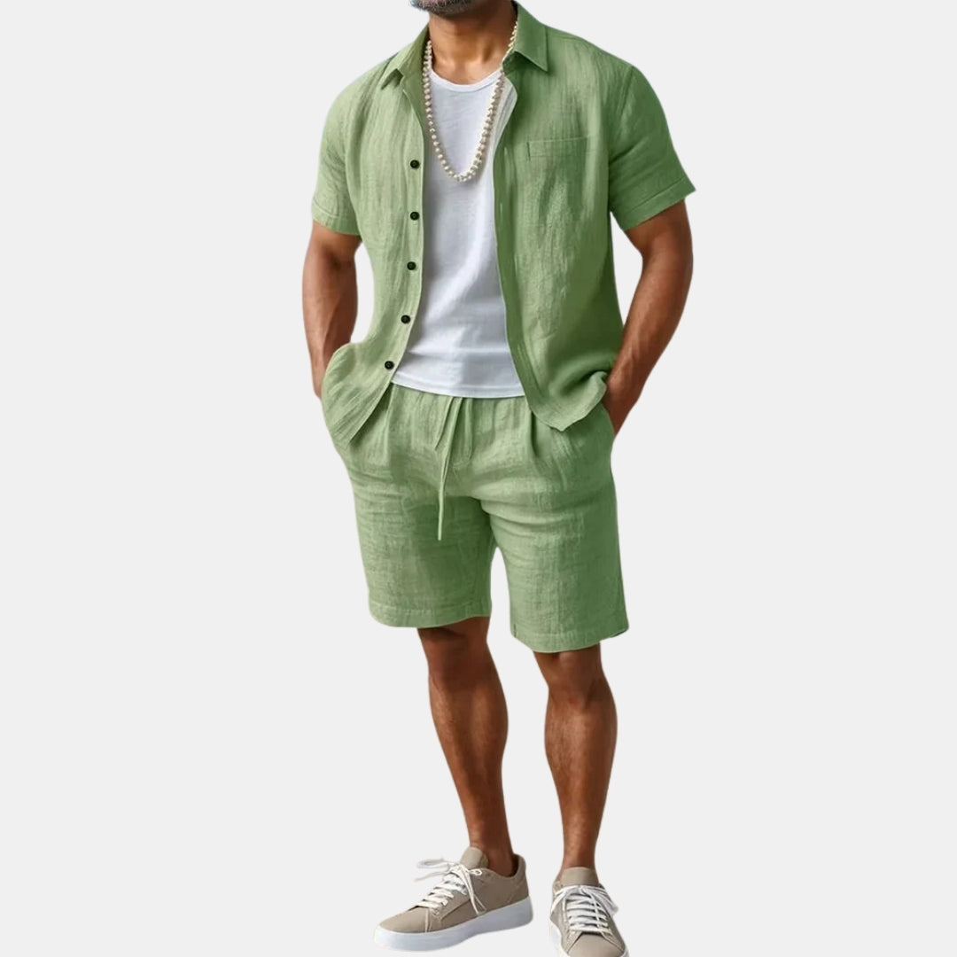 Zomer Set met Korte Mouwen - OceanBreeze