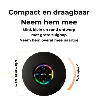 AquaBeat™ - Waterdichte Douche Speaker