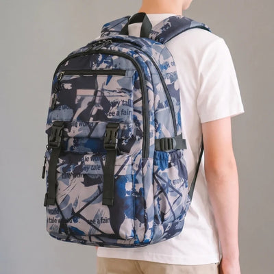 Schooltas Met Abstracte Print - WhizPak