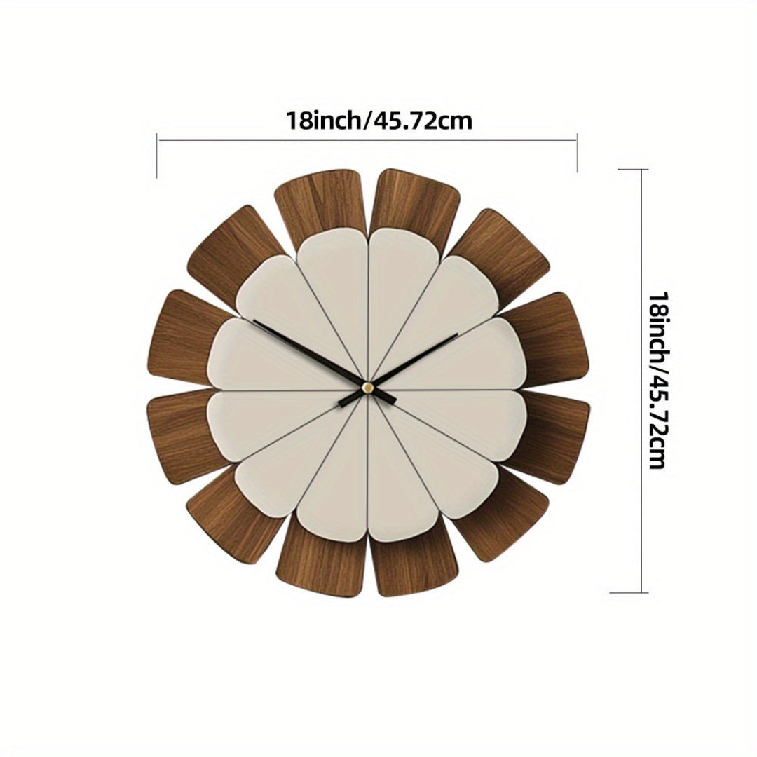 MYHOME® - Ronde Houten Wandklok