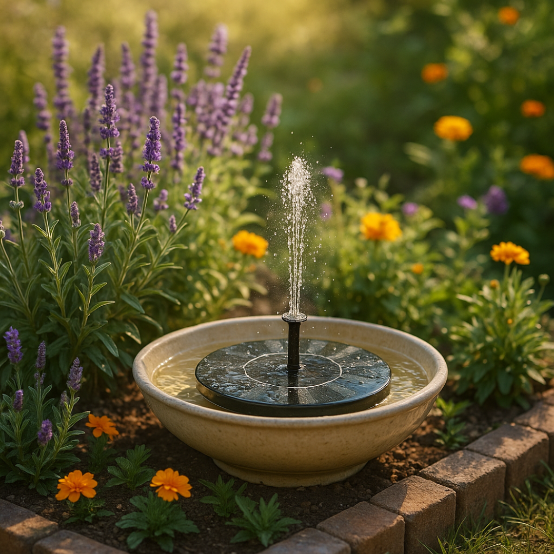 FloraFontana - Solar Tuin Fontein voor de Tuin