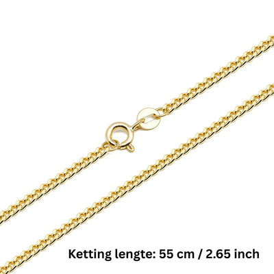 Gouden Ketting - Minimalistische Schakelketting - Auroven