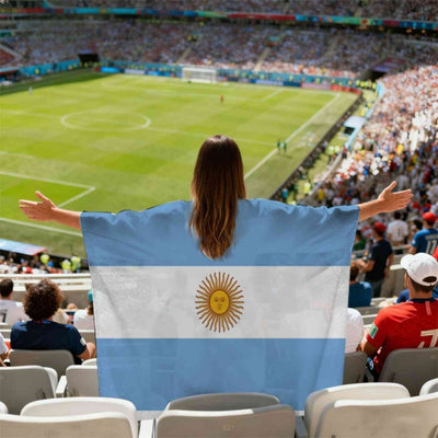 WK Vlag - Lichtgewicht Supporterscape Voor Fans - Support Cape