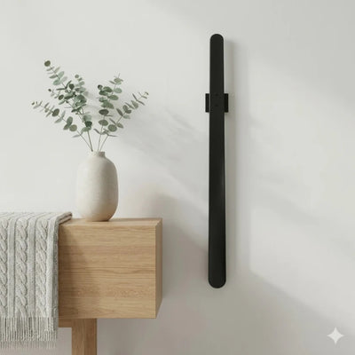Træ Skoindtrækker med Magnetisk Vægdesign