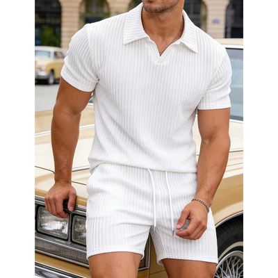 Zomer Set met Polo en Shorts - Aerion