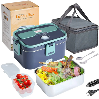 Elektrische lunchbox - 2-in-1 voor auto en thuis