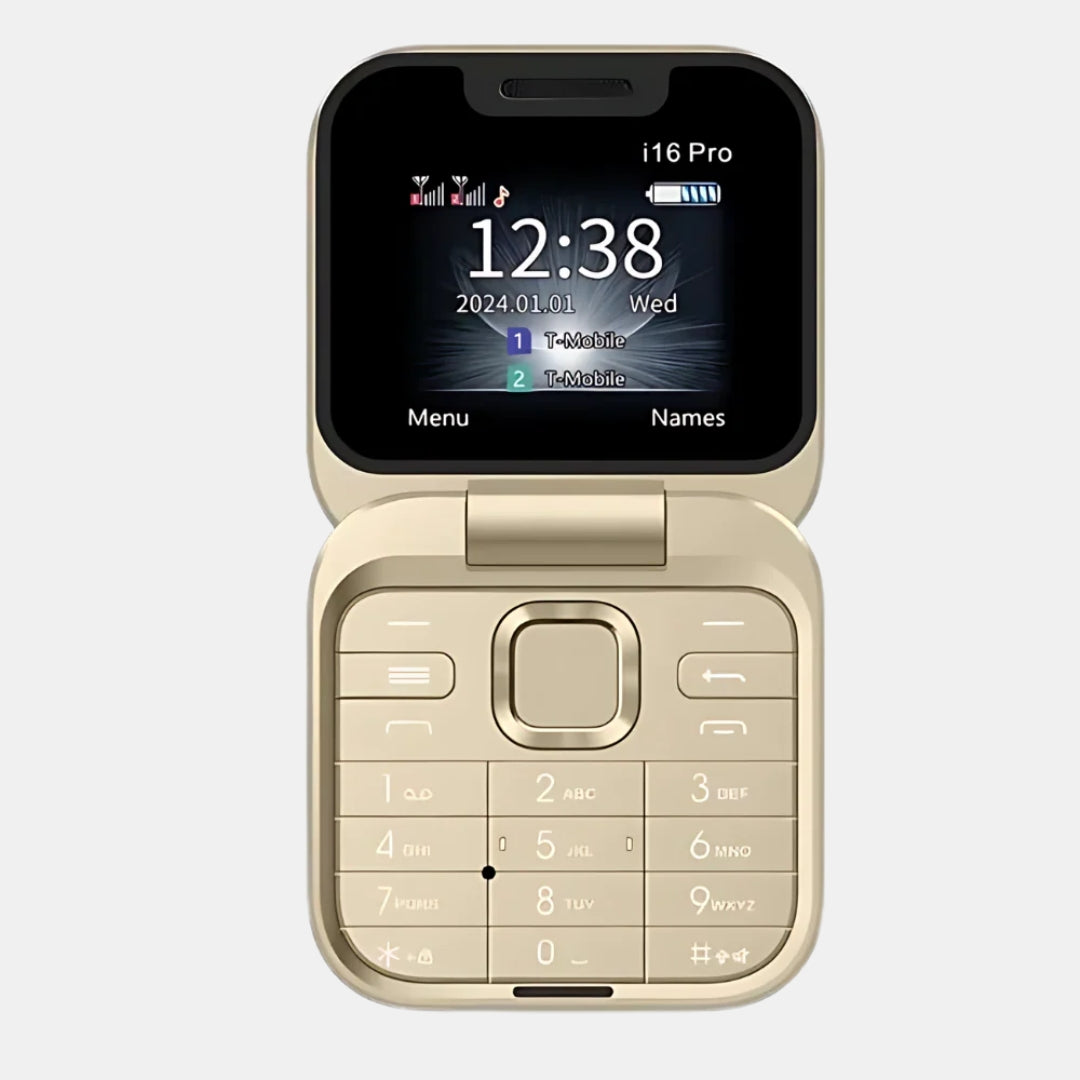 Klaptelefoon - Compacte Dual SIM Flip Phone - NovaFlip