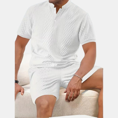 Zomer Set met Jacquard  Patroon